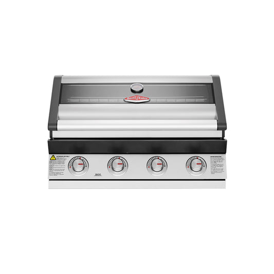 BeefEater 1600 Series 4-Burner Built In BBQ Stainless Steel