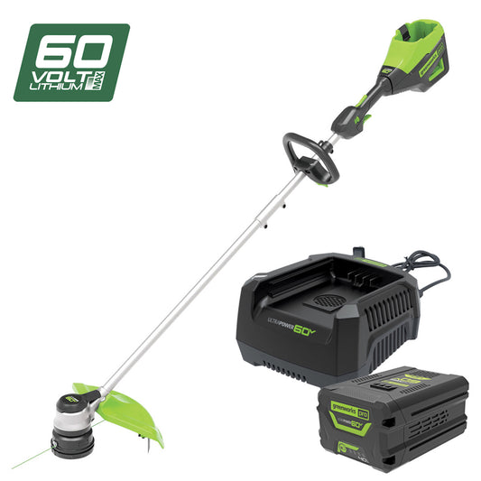 Greenworks 60v Battery String Trimmer Kit