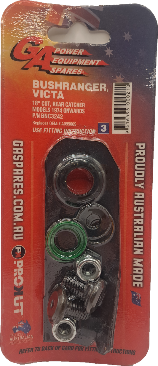 Victa 18" Mower Blade And Bolt Kit x 2 (BNC3242)