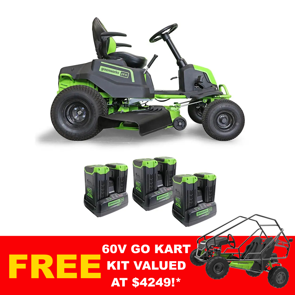 Greenworks 60v Battery Pro 42” Ride-On Mower