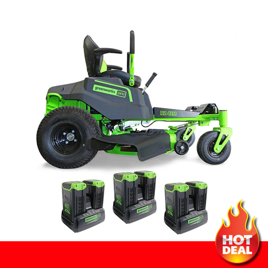 Greenworks 60v Battery Zero Turn 42" Ride-On Mower