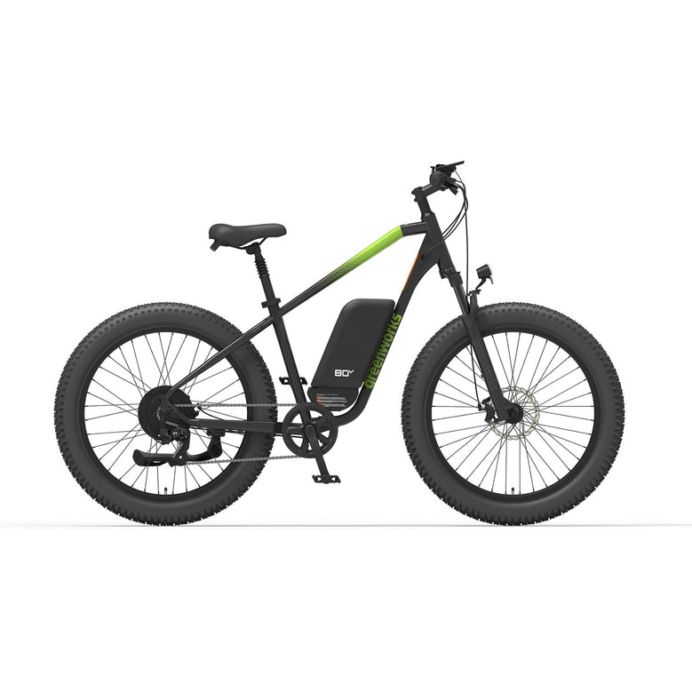 Greenworks 60V VENTURE Series 26” Fat Tyre Electric Mountain Bike 8Ah Kit