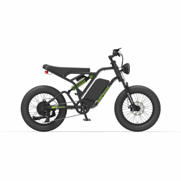 Greenworks 60V VENTURE Series 20” Fat Tyre Electric All Terrain Bike 8Ah Kit