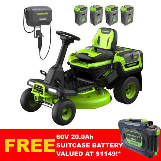 Greenworks 60v Battery Pro 30” Mini Ride-On Mower