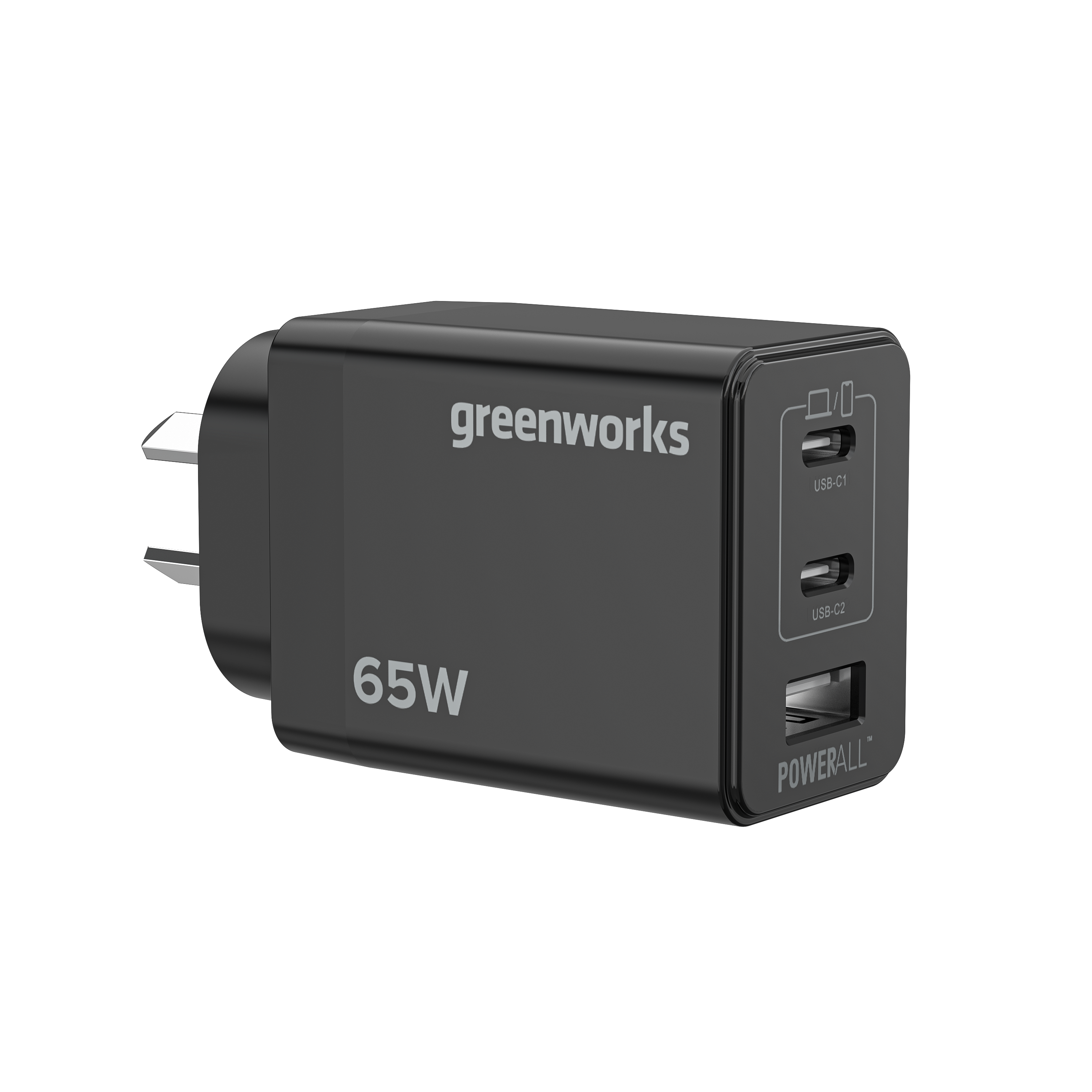 Greenworks 24V POWERALL 65W USB-A and USB-C Charger