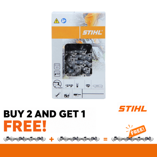Stihl Semi Chisel Chain - 16" 3/8P .043 55 DL (3610 000 0055)