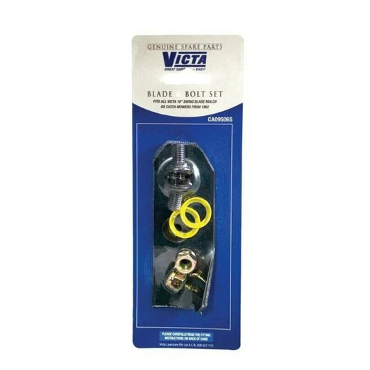 Victa 18" Mower Blade And Bolt Kit x 2 (CA09506B)
