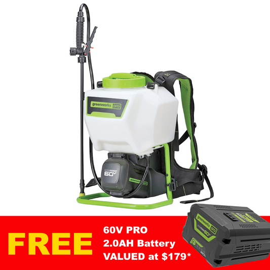 Greenworks 60v Battery Backpack Pressure Sprayer (Skin Only)