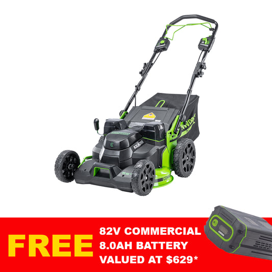 Greenworks 82LM25S Battery Lawn Mower (Skin Only)