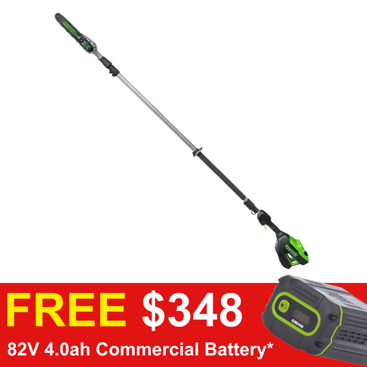 Greenworks 82PST39 82v Battery Telescopic Polesaw (Skin Only)