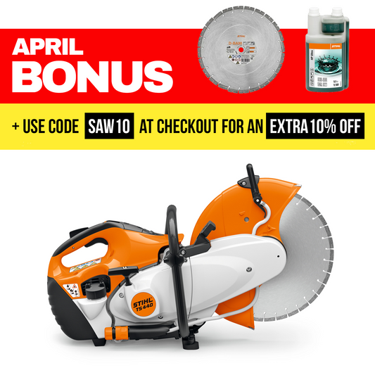Stihl TS440 Petrol Cut-Off Saw Premium Bundle