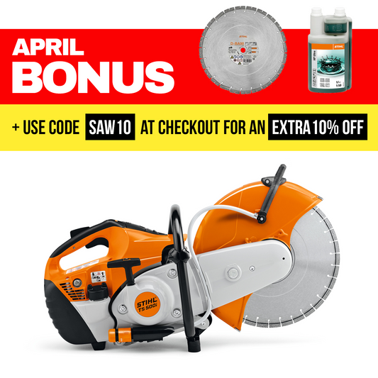 Stihl TS500i Petrol Cut-Off Saw Premium Bundle