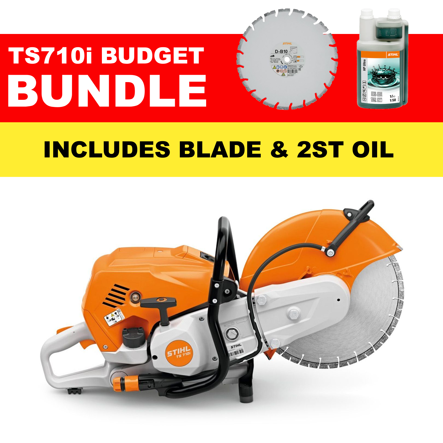 Stihl TS710i Petrol Cut-Off Saw Budget Bundle