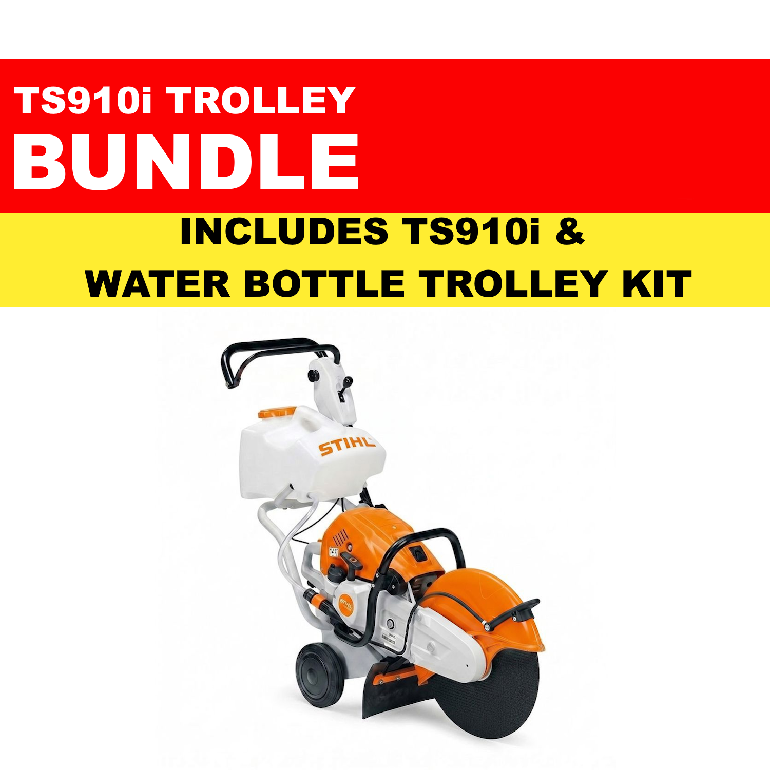 Stihl TS910i Petrol Cut-Off Saw Trolley Bundle