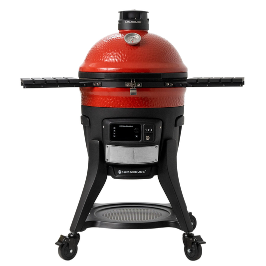 Kamado Joe Big Joe Series III 24" Konnected Ceramic BBQ Grill & Trolley