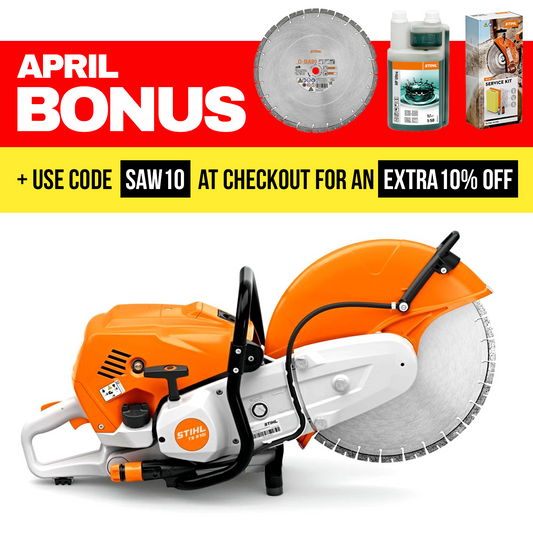 Stihl TS910i Petrol Cut-Off Saw Premium Bundle