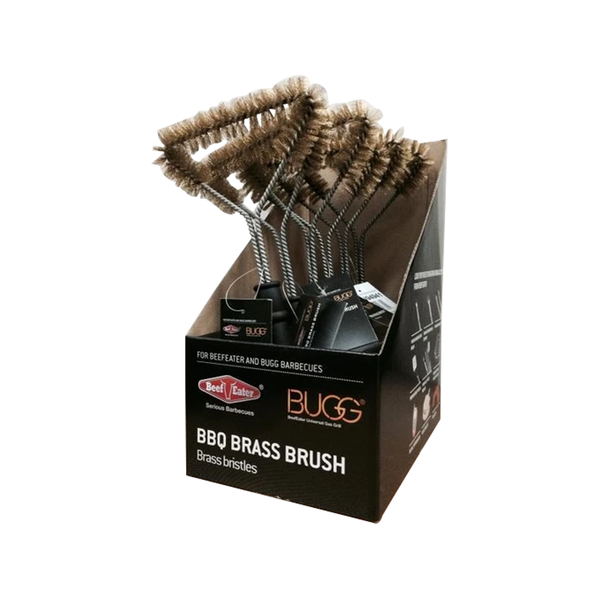 BeefEater Brass Barbecue Brush (Yshaped) 6 Pack BD94946 GYC