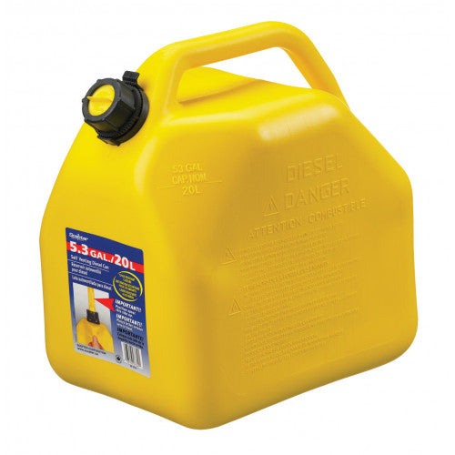 Plastic Diesel Scepter, Yellow  20L (FUE6105)
