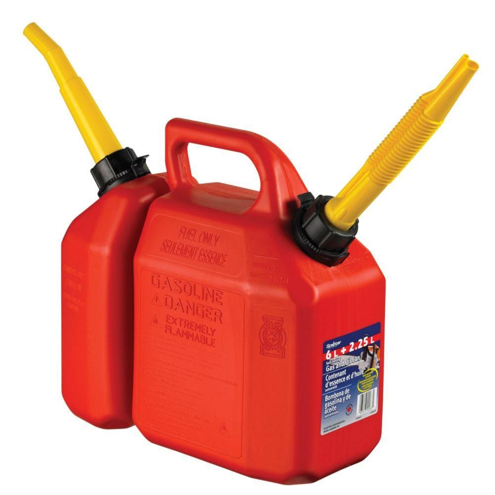 Chainsaw gas and oil can discount
