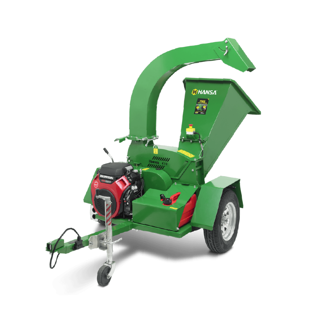 Hansa C21 Petrol Chipper Garden Mulchers & Shredders GYC