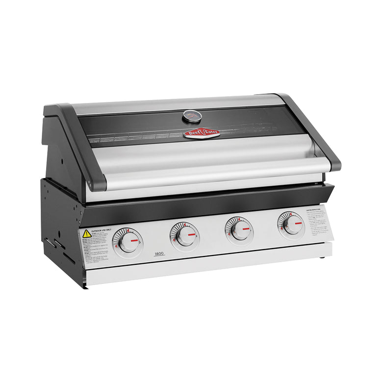 BeefEater 1600 Series 4-Burner Built In BBQ Stainless Steel