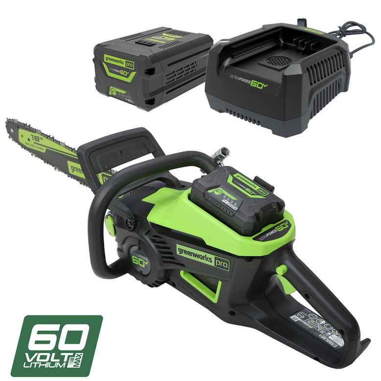 Greenworks 60v Battery Chainsaw Kit
