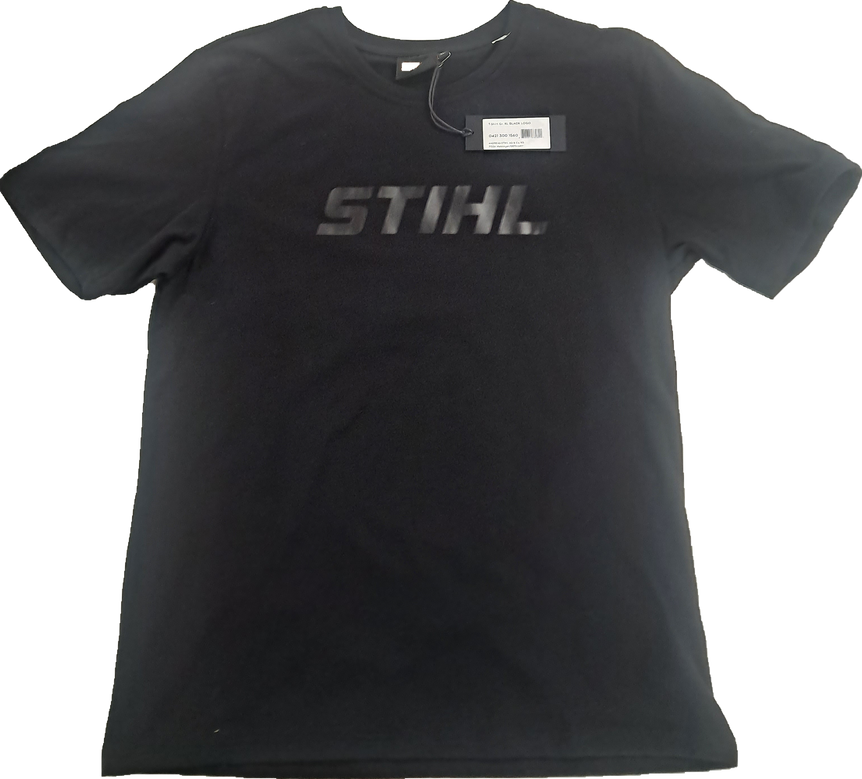 Stihl T-Shirt SZ XL BLACK LOGO Black (0421 300 1560)