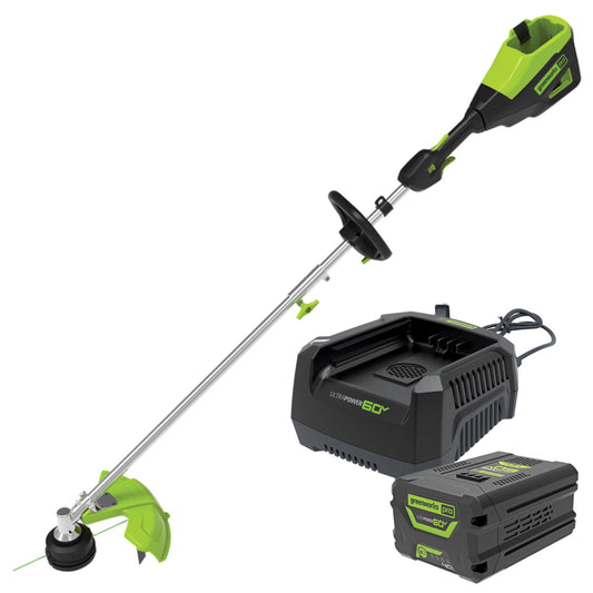 Greenworks 60v Battery String Trimmer Kit