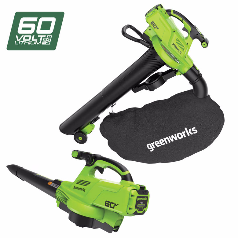 Greenworks BVC401 60v Battery Blower Vacuum (Skin Only)