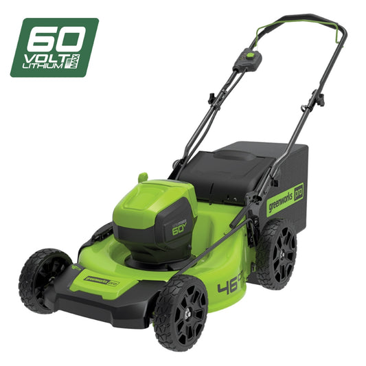 Greenworks 60v 46cm Battery Lawn Mower (Skin Only)