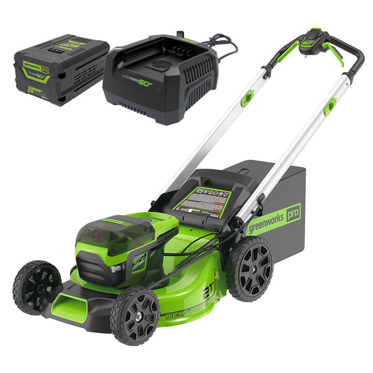 Greenworks 60V Battery 18" (460mm) 4.0ah Self Propelled Lawn Mower Kit