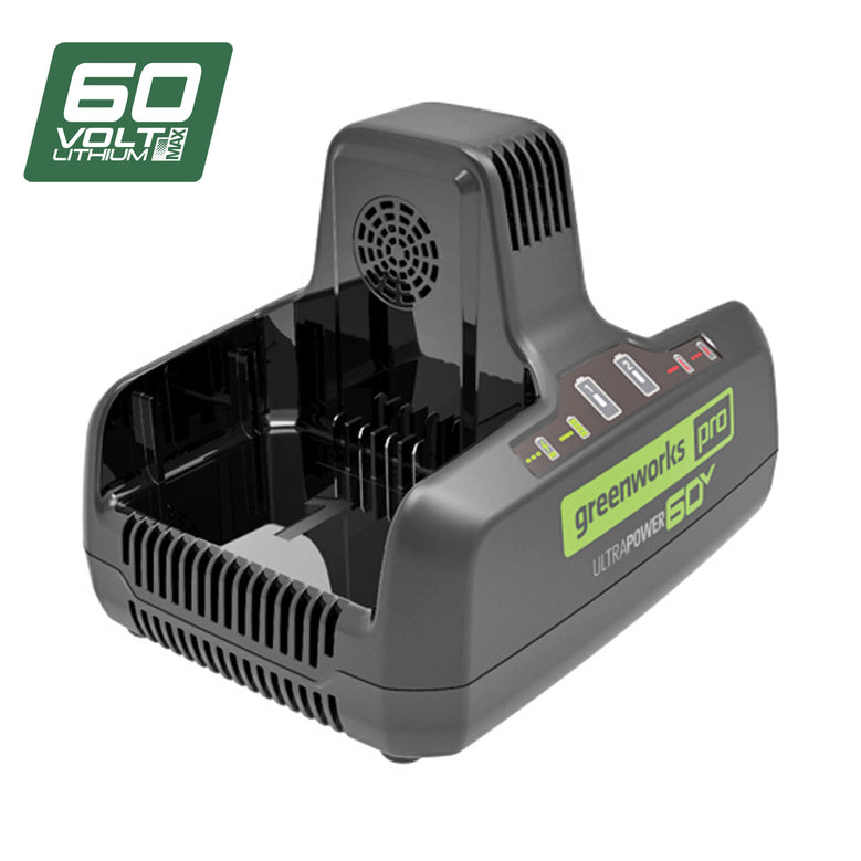 Greenworks 60V 10A Dual Port Charger