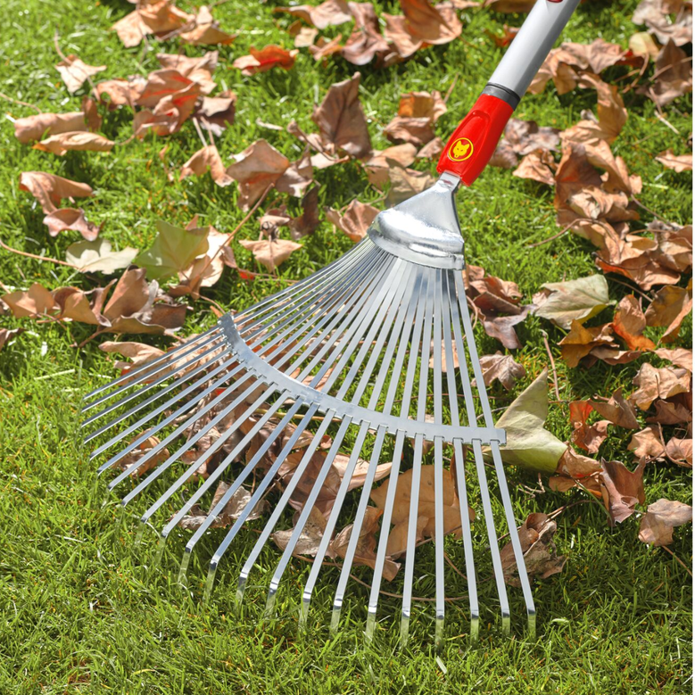 Wolf Garten UE-M Flat Tine Steel Lawn Rake