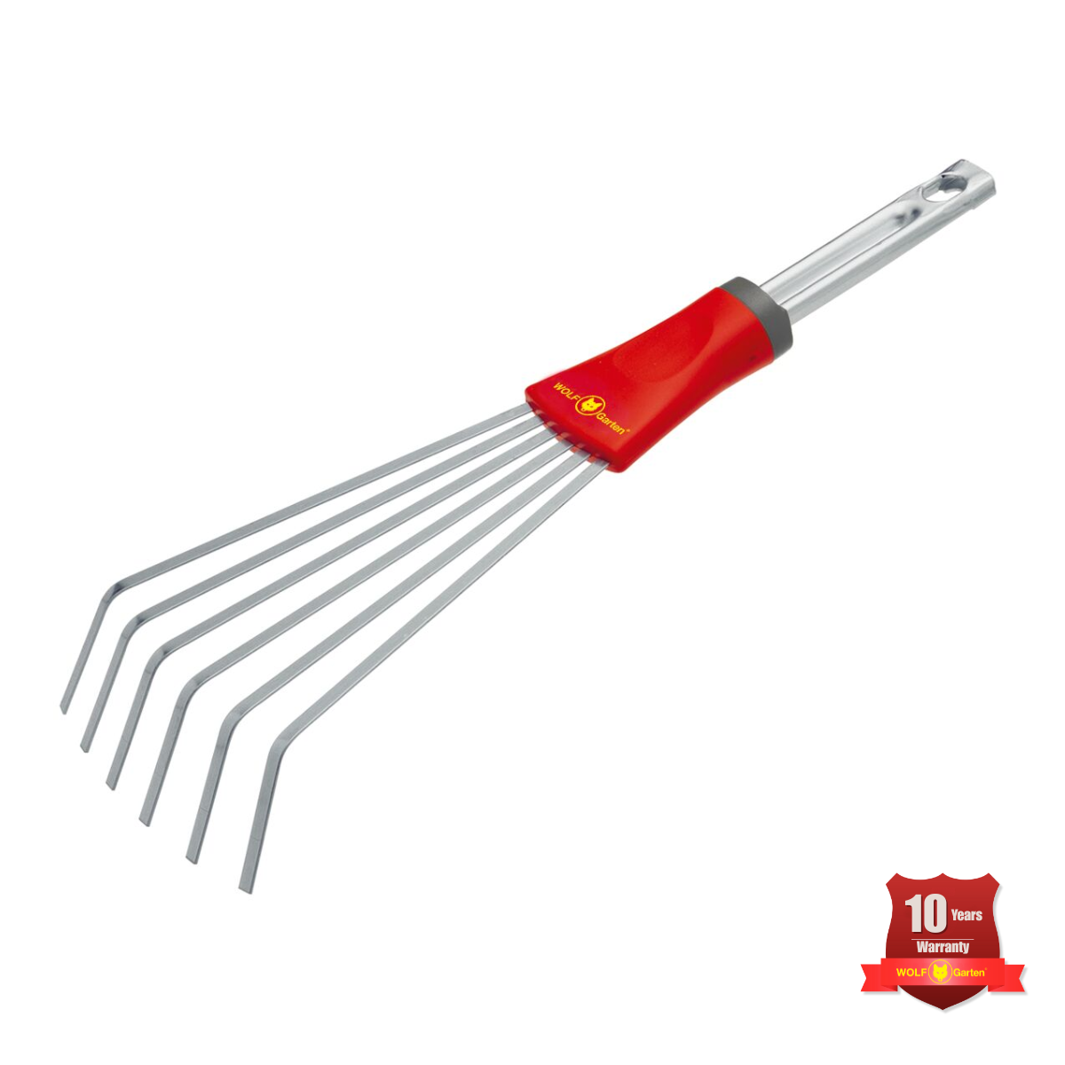 Wolf-Garten LF-M Mini Fan Rake – Compact Leaf & Debris Rake – GYC