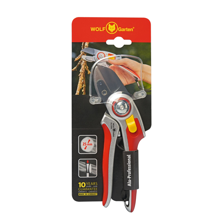 Wolf Garten RS5000 Professional Anvil Secateurs