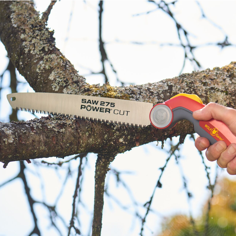 Wolf Garten PCUT275 Folding Pruning Saw With Sheath