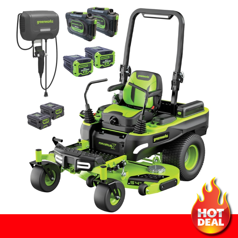 Greenworks 60v Battery MaximusZ Zero Turn 54