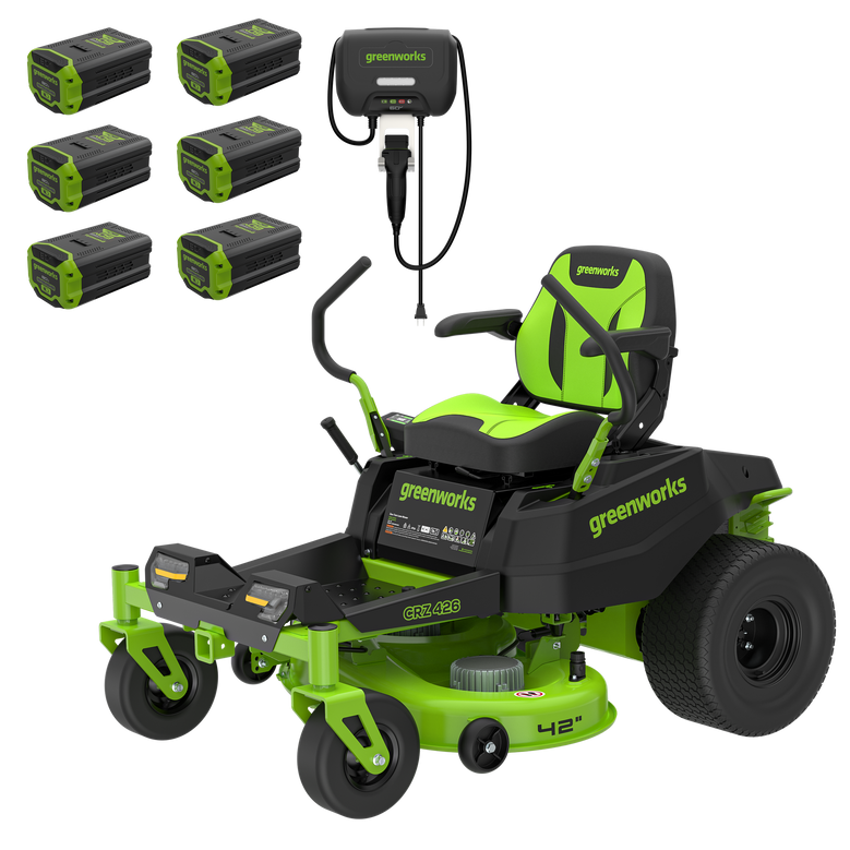 Greenworks 60v Battery CRZ426 Zero Turn 42