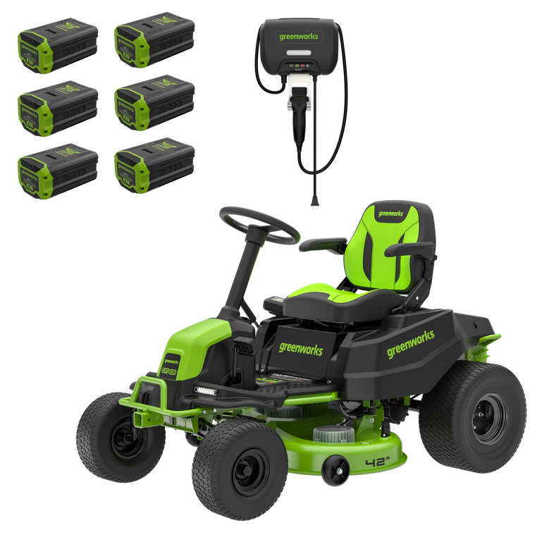 Greenworks 60v CRT426 Battery Pro 42” Ride-On Mower