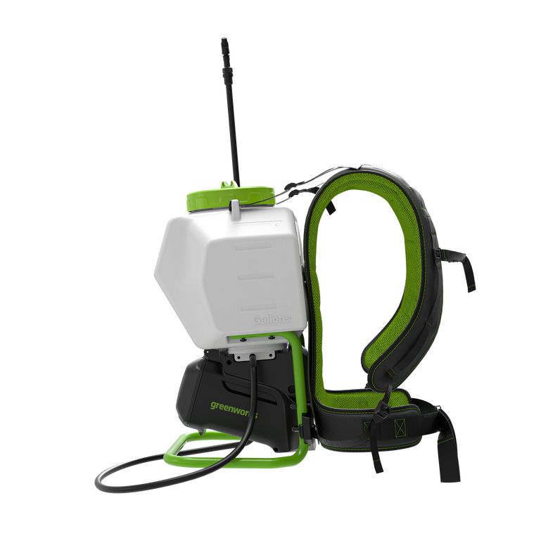 Greenworks 24V POWERALL Backpack Sprayer Kit with Dual Voltage 24V/60V Charger