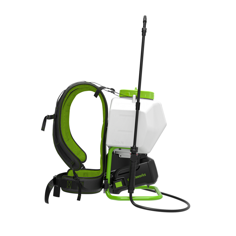 Greenworks 24V POWERALL Backpack Sprayer Kit with Dual Voltage 24V/60V Charger