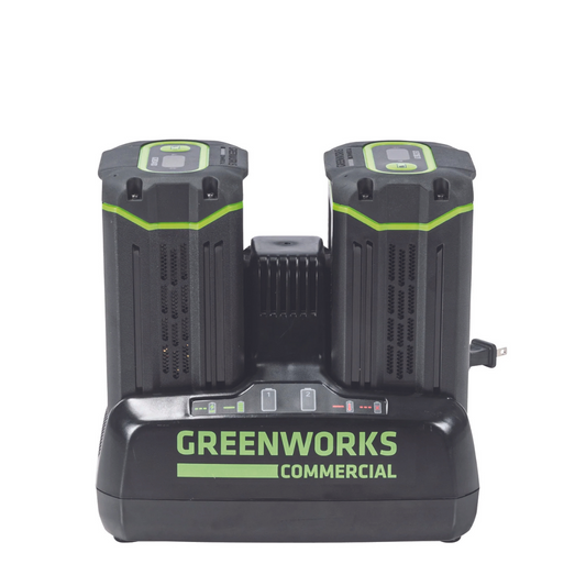 Greenworks CAB810 82v Dual Port Charger (2958302AU)