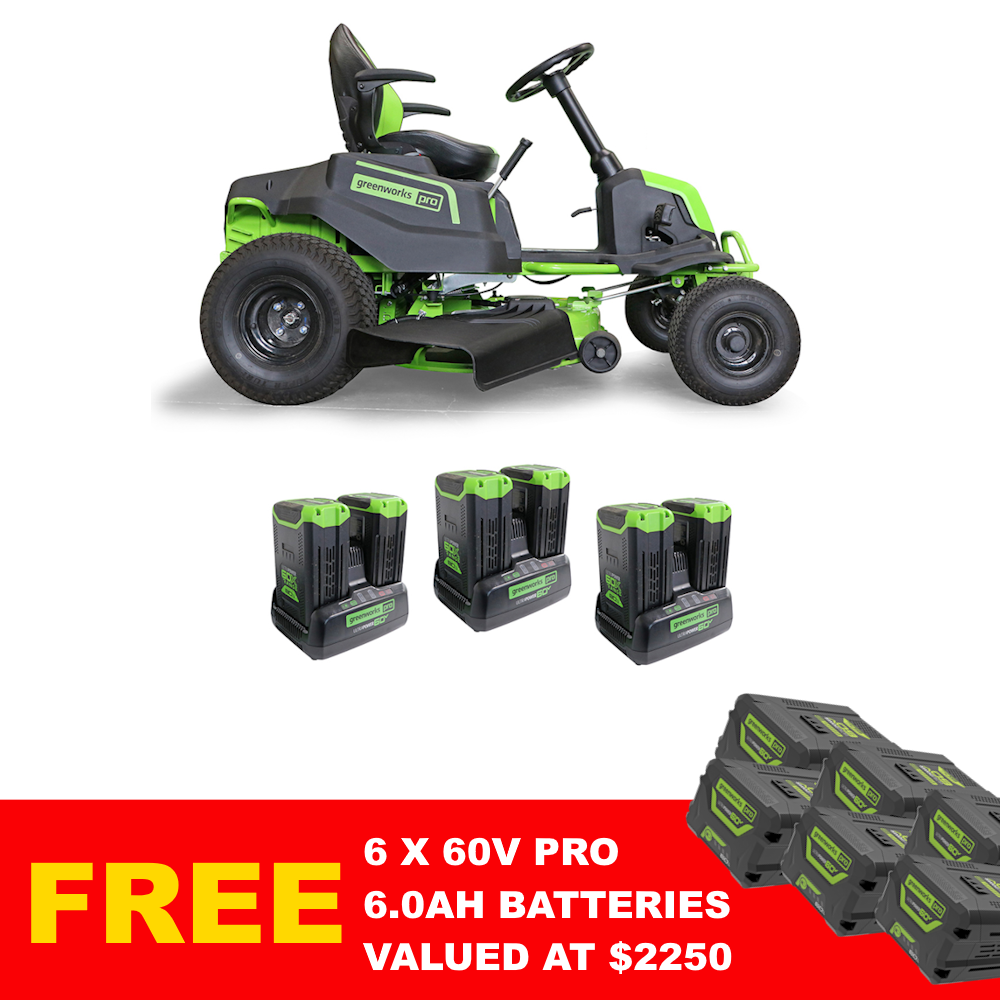 Greenworks 60v Battery Pro 42” Ride-On Mower