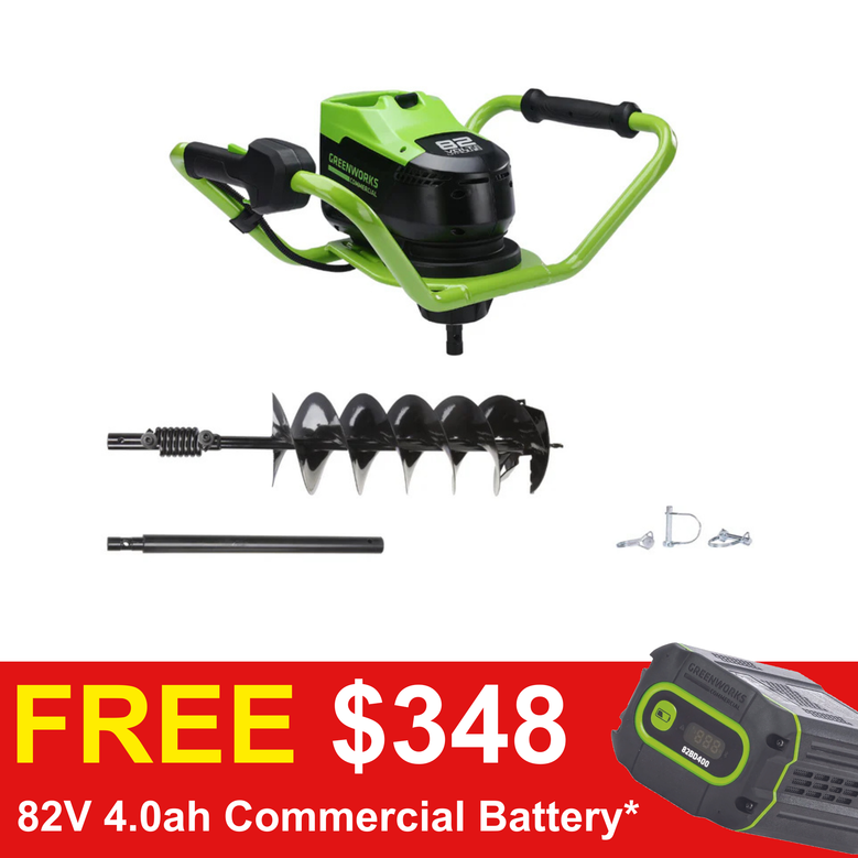 Greenworks 82EA8 82v Battery Earth Auger (Skin Only)
