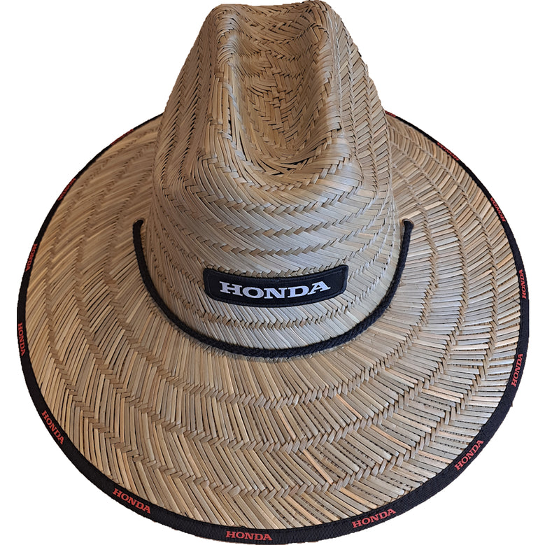 Honda Straw Hat - Black (PPE) (L08SH020B)
