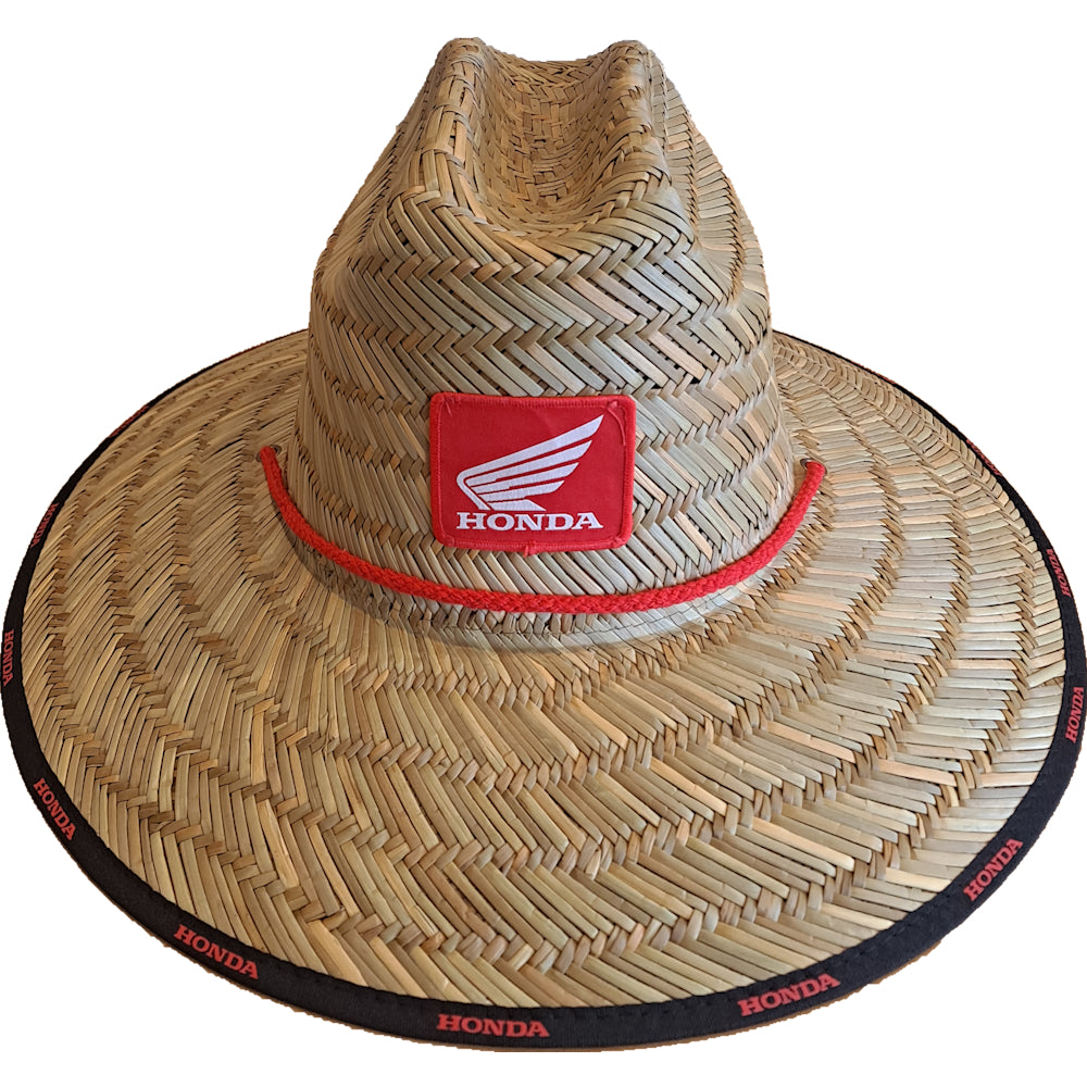 Honda Straw Hat - Red L08SH020R | GYC