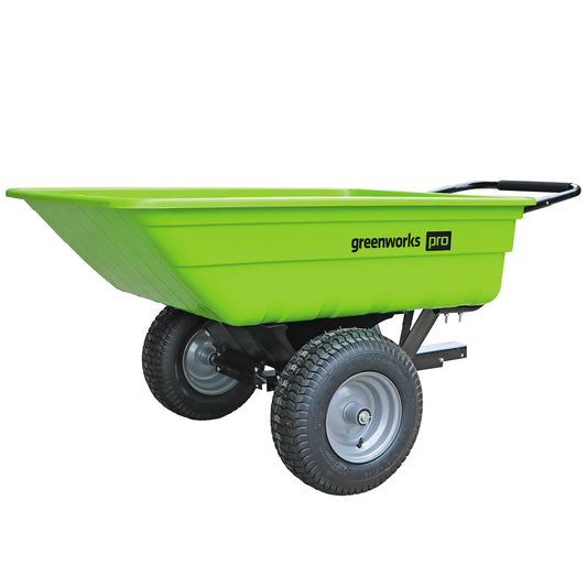 Greenworks Poly Dump Cart