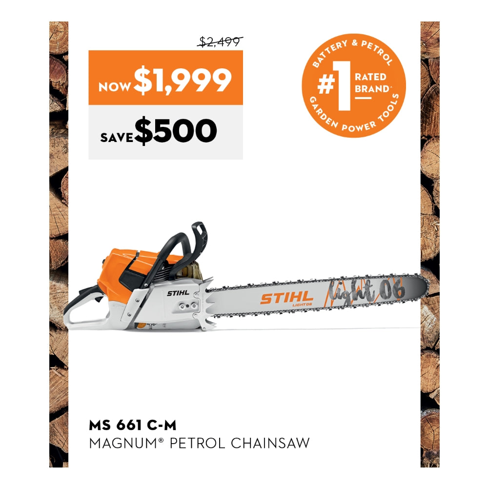 Stihl MS 661 C-M Petrol Chainsaw 1144 200 0332 | GYC