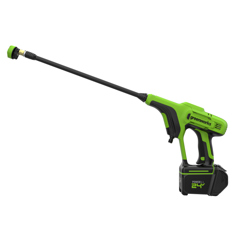 Greenworks 24V POWERALL 600 psi Power Cleaner Kit with Dual Voltage 24V/60V Charger
