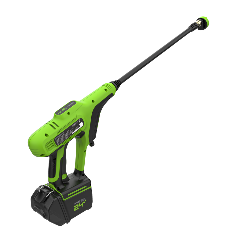 Greenworks 24V POWERALL 600 psi Power Cleaner Kit with Dual Voltage 24V/60V Charger